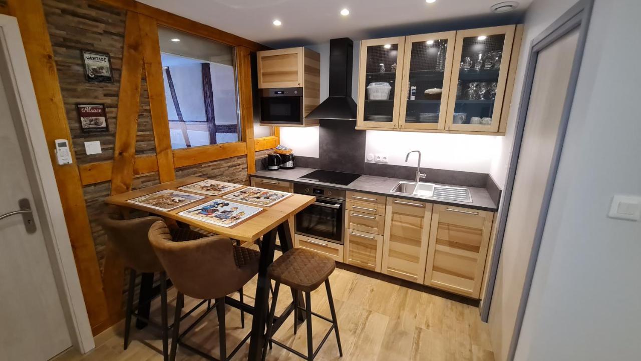 Appartement Duplex Climatise Avec Terrasse "Hansi" Кольмар Екстер'єр фото